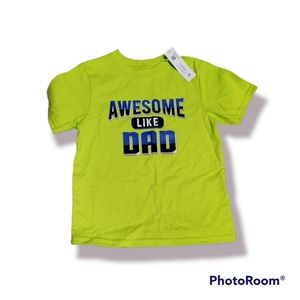 NWT| Garanimals Awesome Like Dad Tee